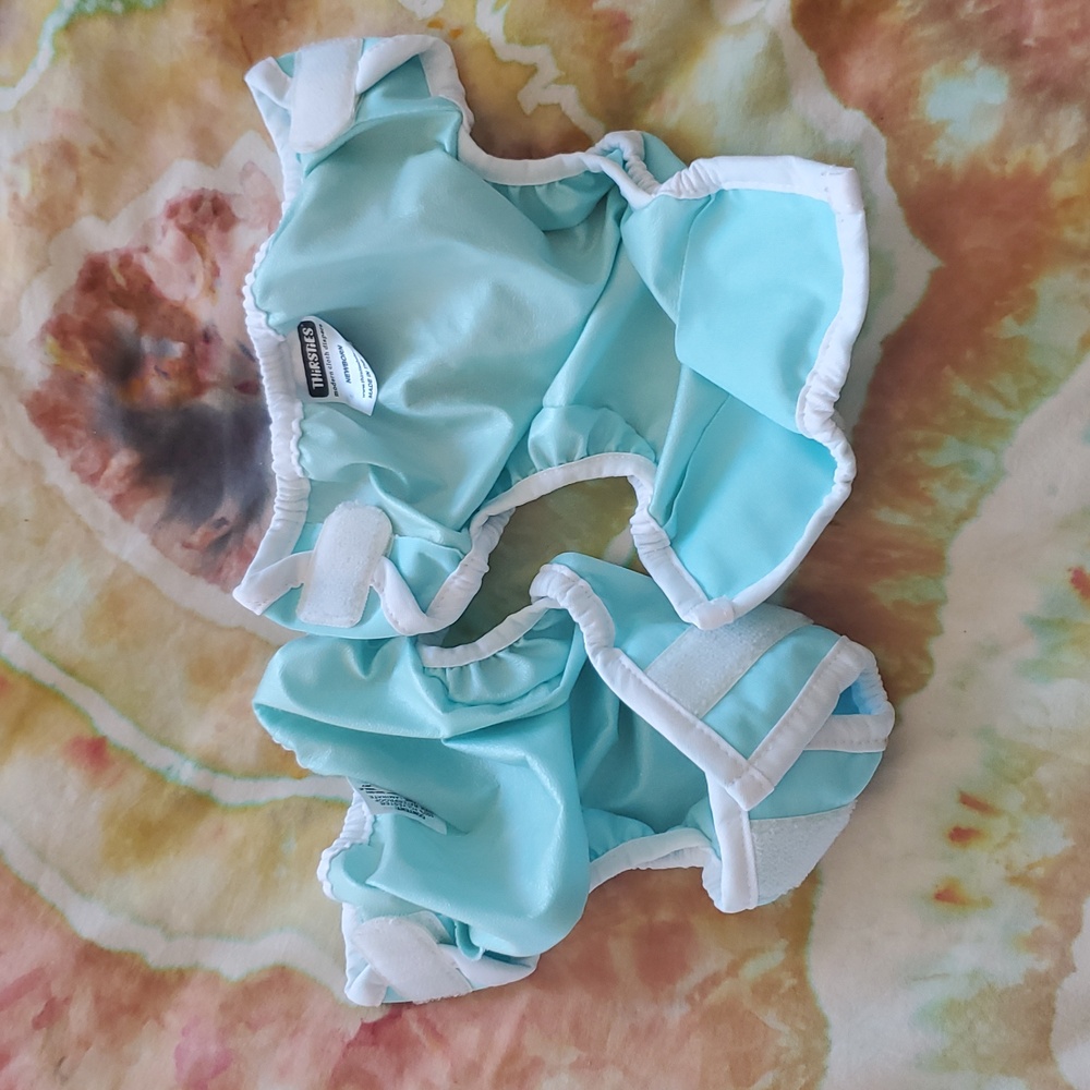 Cloth Diaper Lot 5 Pc Newborn/ 0-3 Mo - Picture 11 of 13